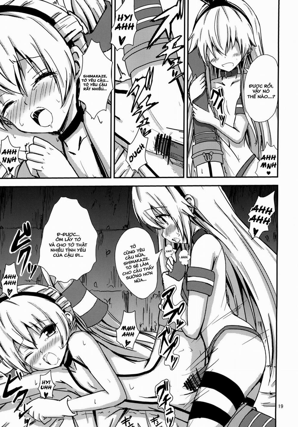 Kuubo Wo-Kyuu-chan no Shimakaze Yuri Dorei Choukyou ~Amatsukaze-chan to Issho Hen~ (Kantai Collection -KanColle-) Chương Oneshot Trang 21