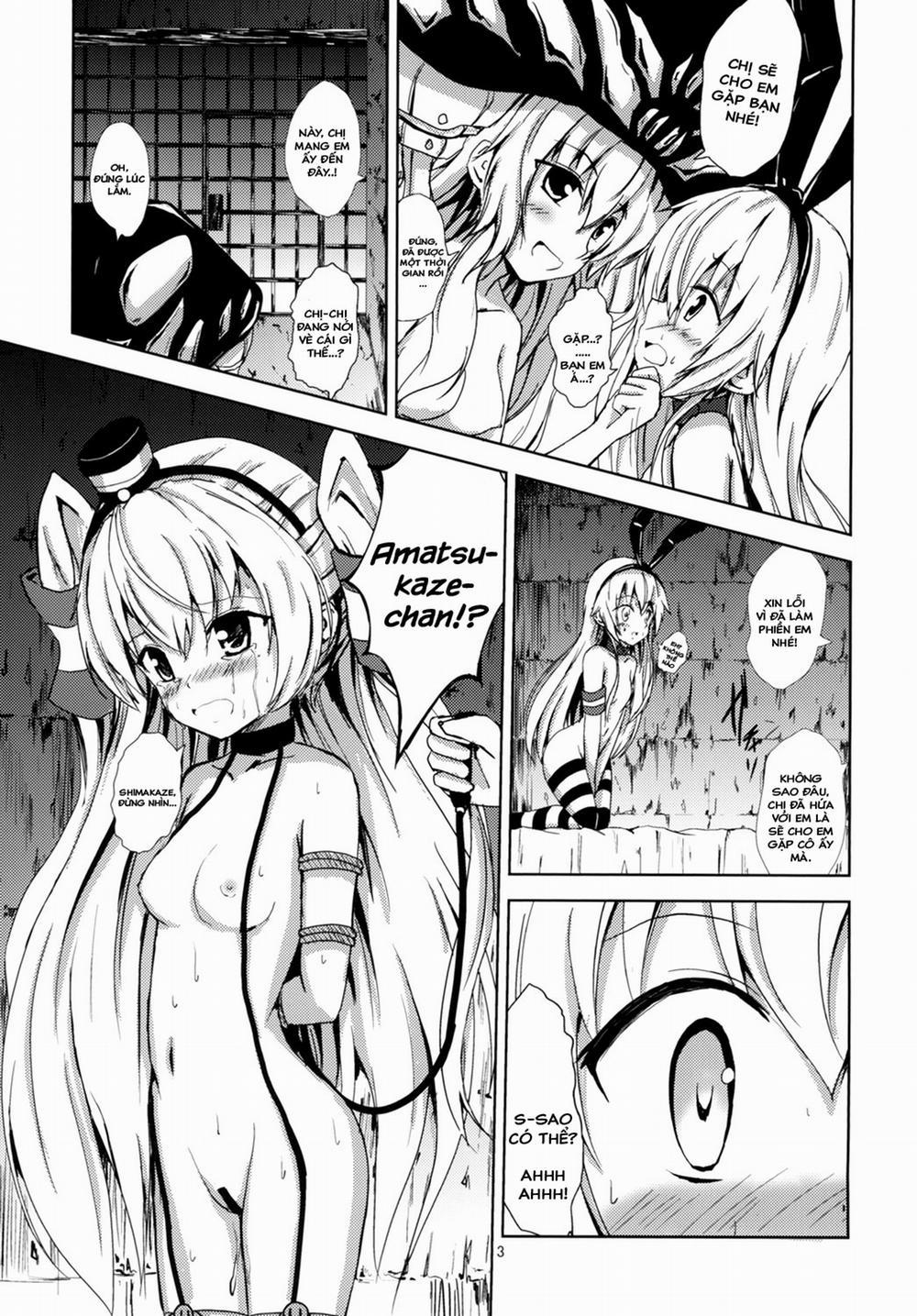 Kuubo Wo-Kyuu-chan no Shimakaze Yuri Dorei Choukyou ~Amatsukaze-chan to Issho Hen~ (Kantai Collection -KanColle-) Chương Oneshot Trang 5