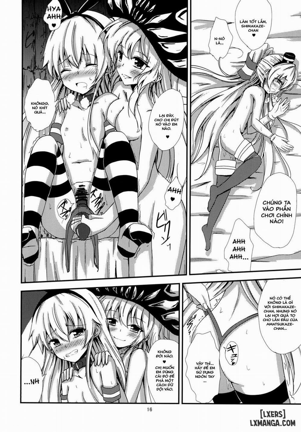 Kuubo Wo-Kyuu-chan no Shimakaze Yuri Dorei Choukyou ~Amatsukaze-chan to Issho Hen Chương Oneshot Trang 17