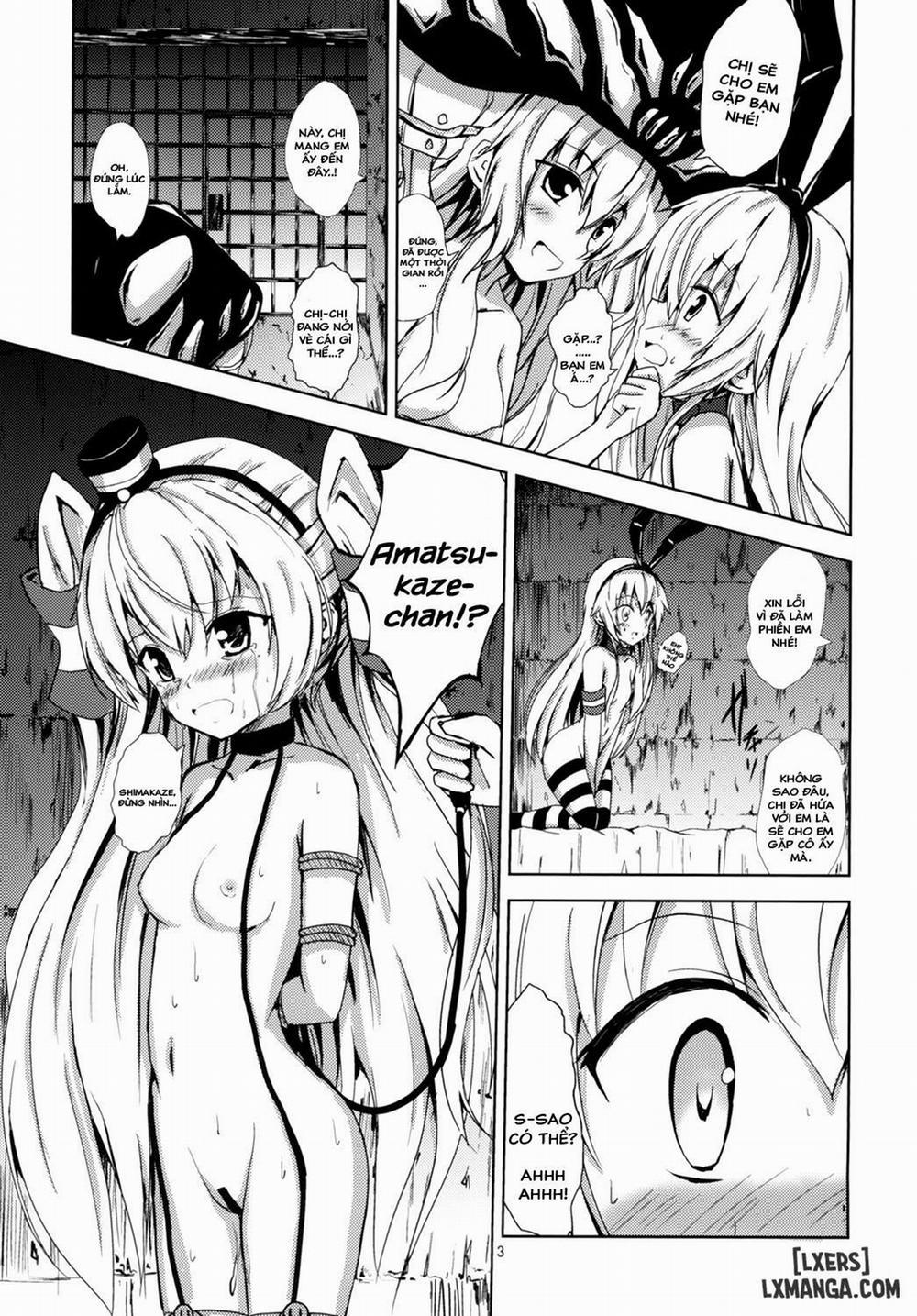 Kuubo Wo-Kyuu-chan no Shimakaze Yuri Dorei Choukyou ~Amatsukaze-chan to Issho Hen Chương Oneshot Trang 4