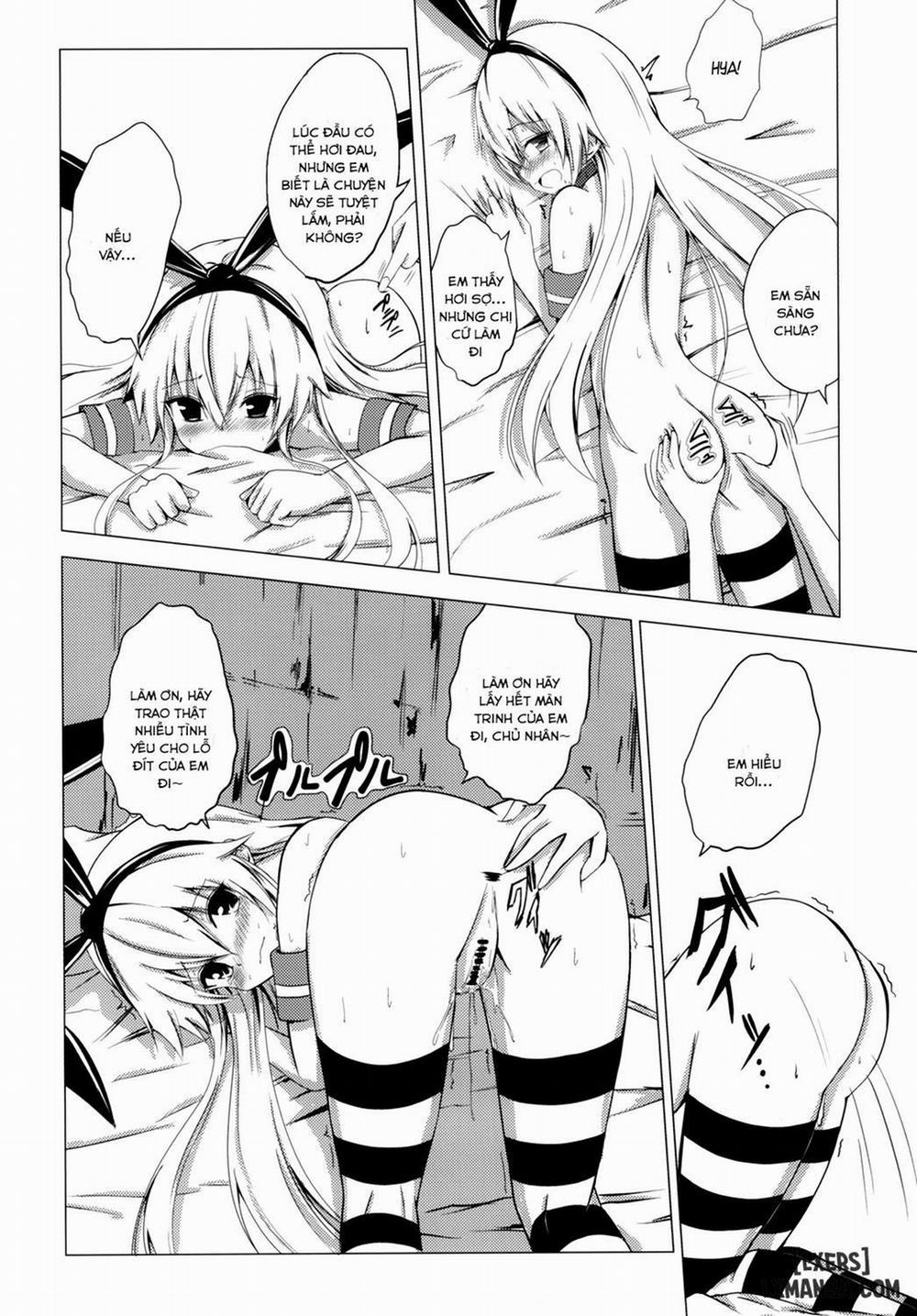 Kuubo Wo-Kyuu-chan no Shimakaze Yuri Dorei Choukyou ~Anal Kaihatsu Hen Oneshot trang 14