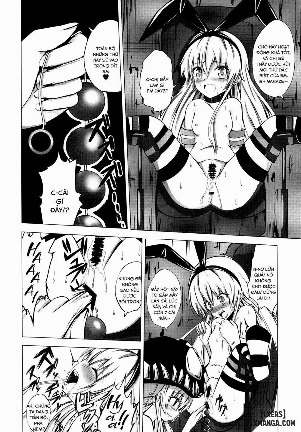 Kuubo Wo-Kyuu-chan no Shimakaze Yuri Dorei Choukyou ~Anal Kaihatsu Hen Oneshot trang 8