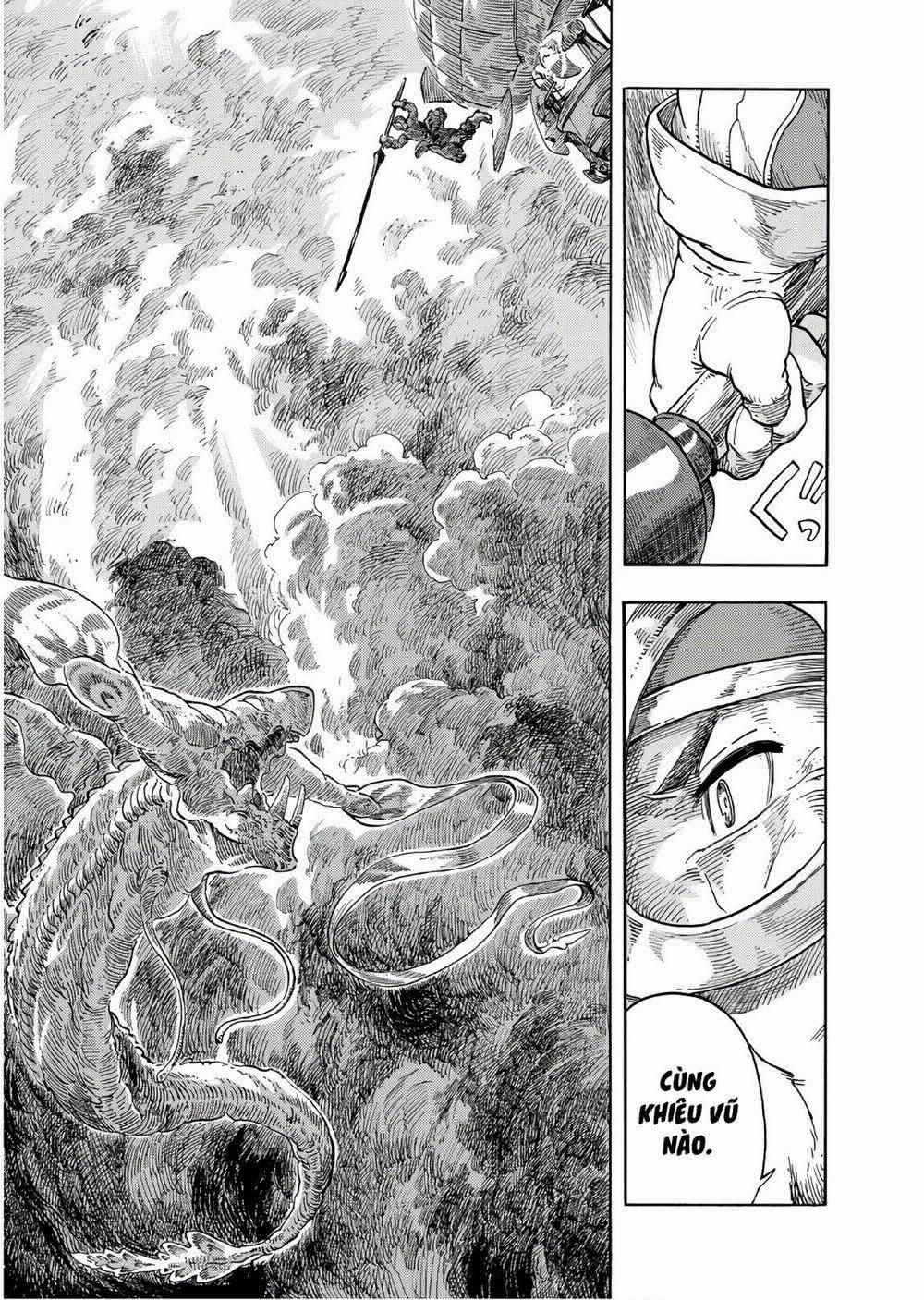 Kuutei Dragons 33: Con rồng với mũi lao trên lưng trang 37