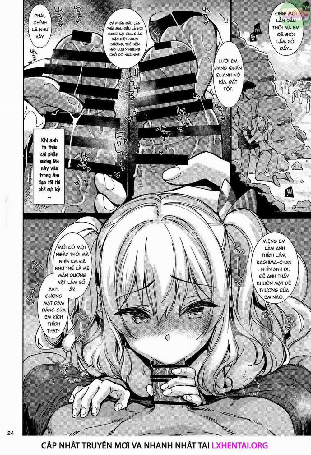 Kỳ nghỉ hè của trái tim tan vỡ Kashima Oneshot trang 24