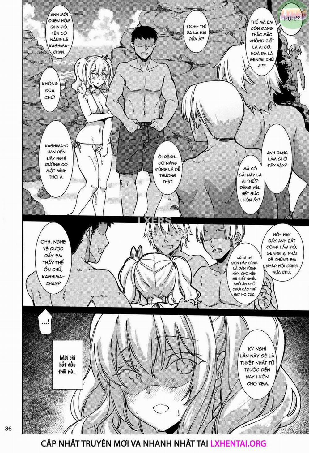 Kỳ nghỉ hè của trái tim tan vỡ Kashima Oneshot trang 36