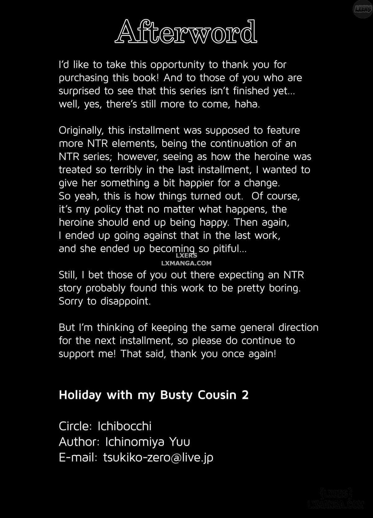 Kỳ nghỉ với anh họ ngực bự của tôi 2 trang 20