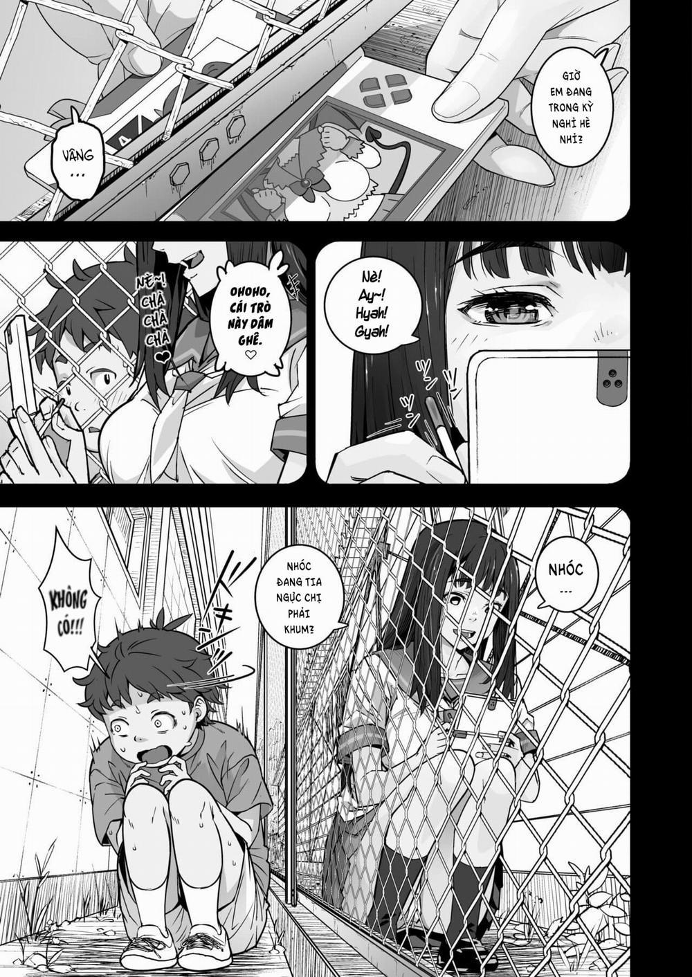 Ký ức ngày hè qua hàng rào lưới thép Oneshot trang 7
