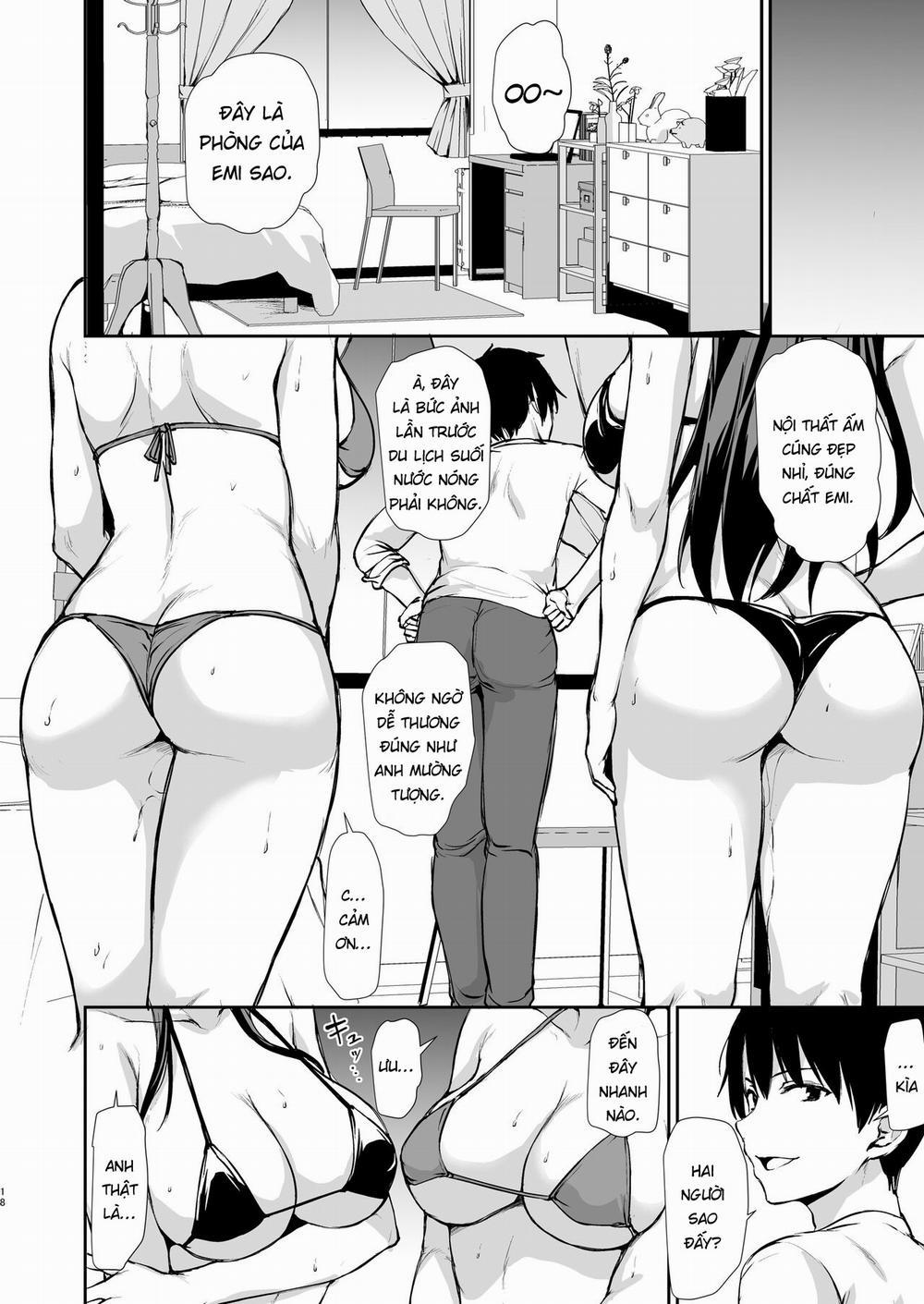 Kyonyuu ga Futari Inai to Bokki shinai Otto no Tame ni Tomodachi wo Tsurete kita Tsuma 3 1 trang 18