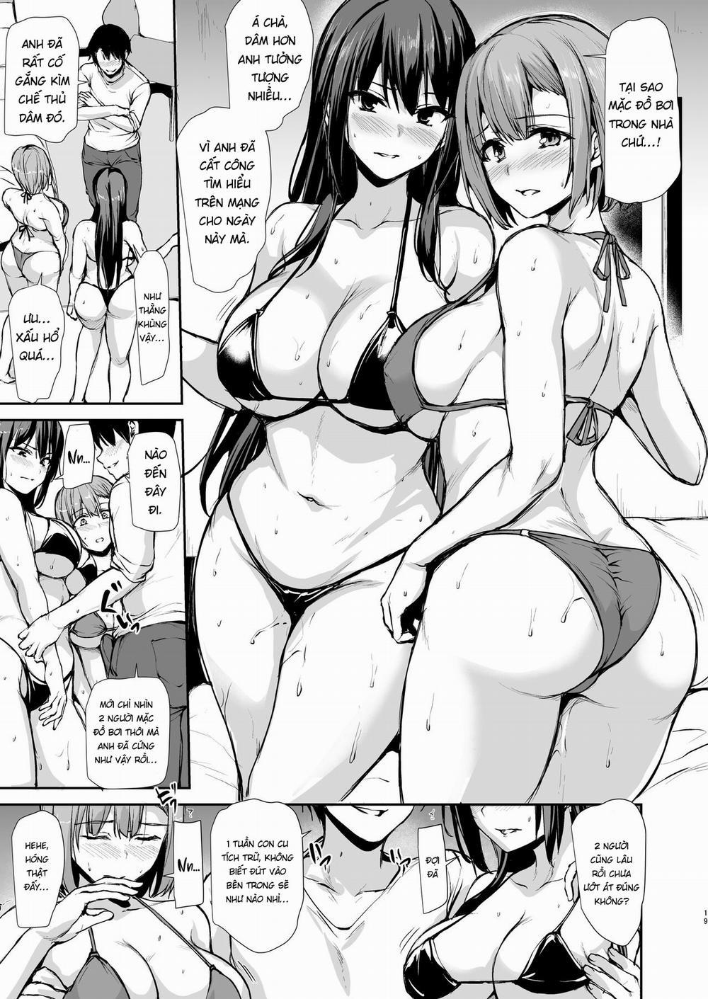 Kyonyuu ga Futari Inai to Bokki shinai Otto no Tame ni Tomodachi wo Tsurete kita Tsuma 3 1 trang 19