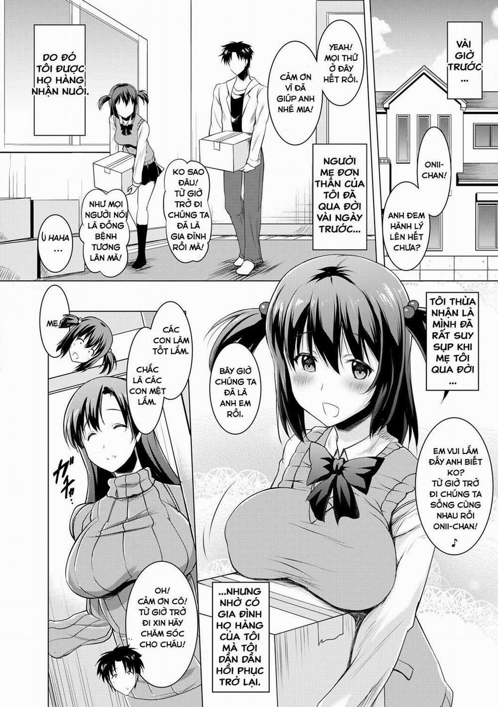 Kyonyuu Oyako no Shita to Shikyuu ni Renzoku Shasei 1 trang 3