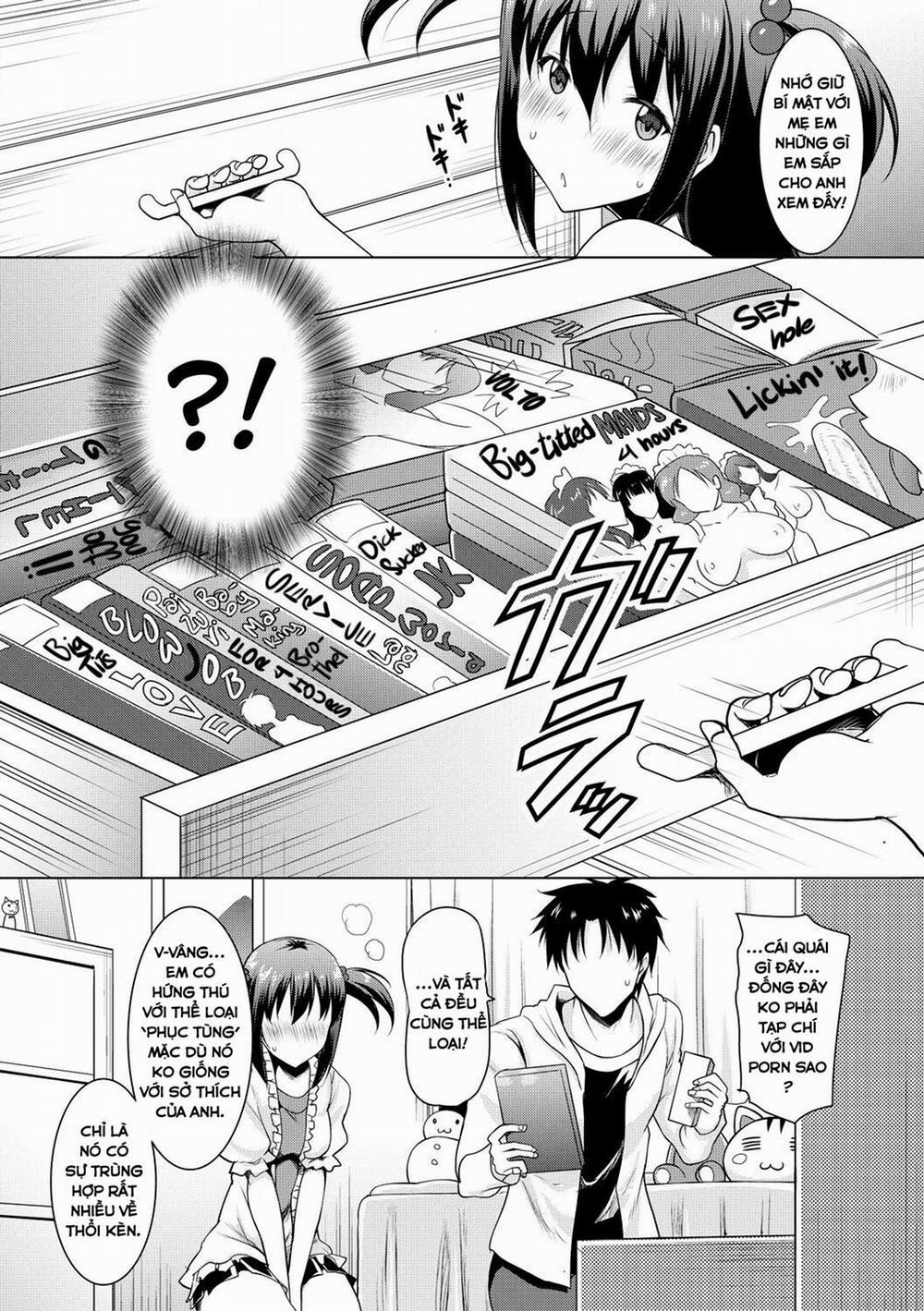 Kyonyuu Oyako no Shita to Shikyuu ni Renzoku Shasei 1 trang 9