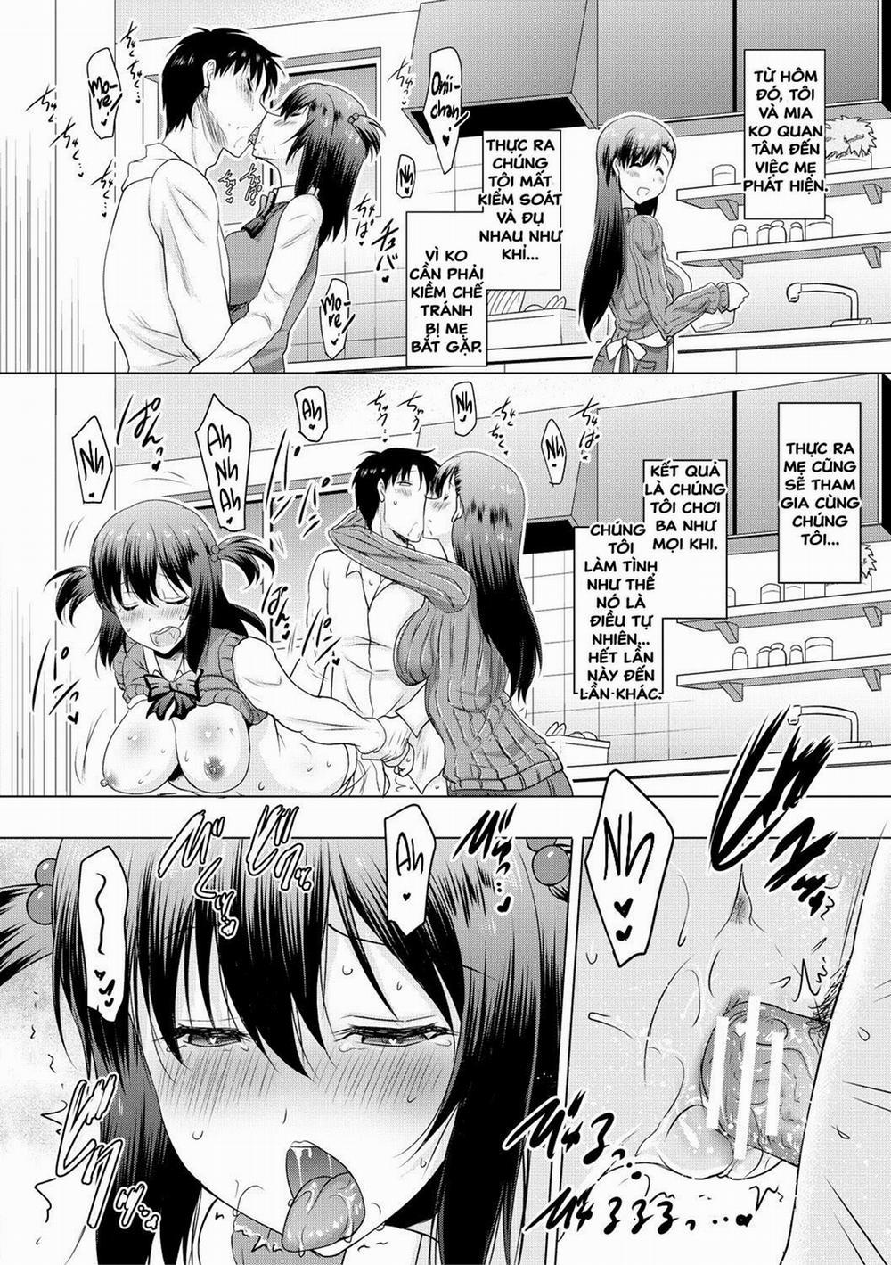 Kyonyuu Oyako no Shita to Shikyuu ni Renzoku Shasei 2 trang 23