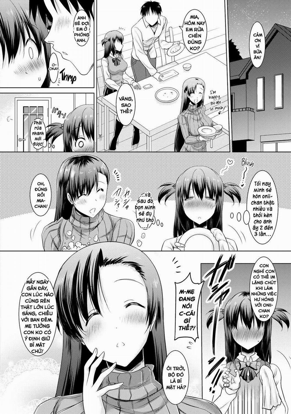 Kyonyuu Oyako no Shita to Shikyuu ni Renzoku Shasei 2 trang 3