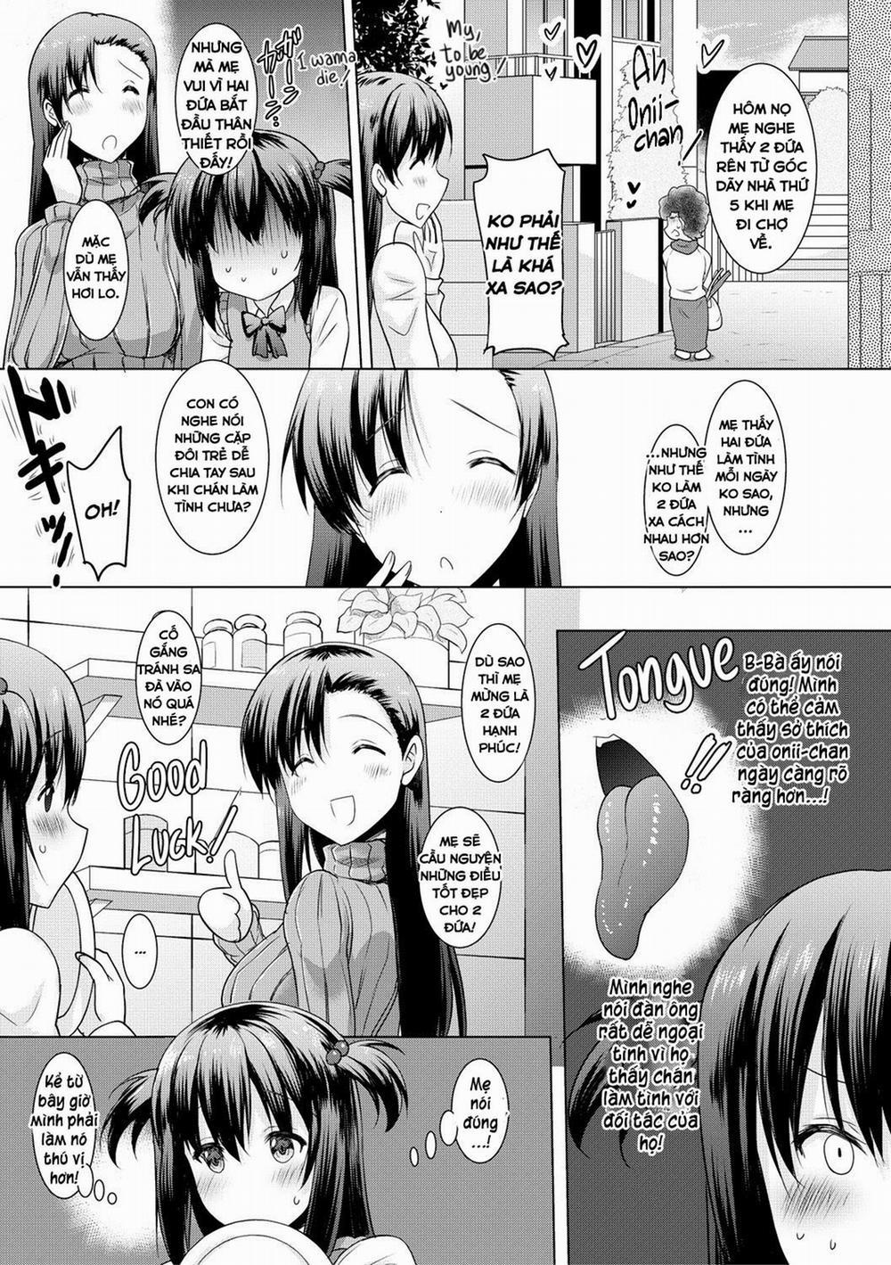Kyonyuu Oyako no Shita to Shikyuu ni Renzoku Shasei 2 trang 4