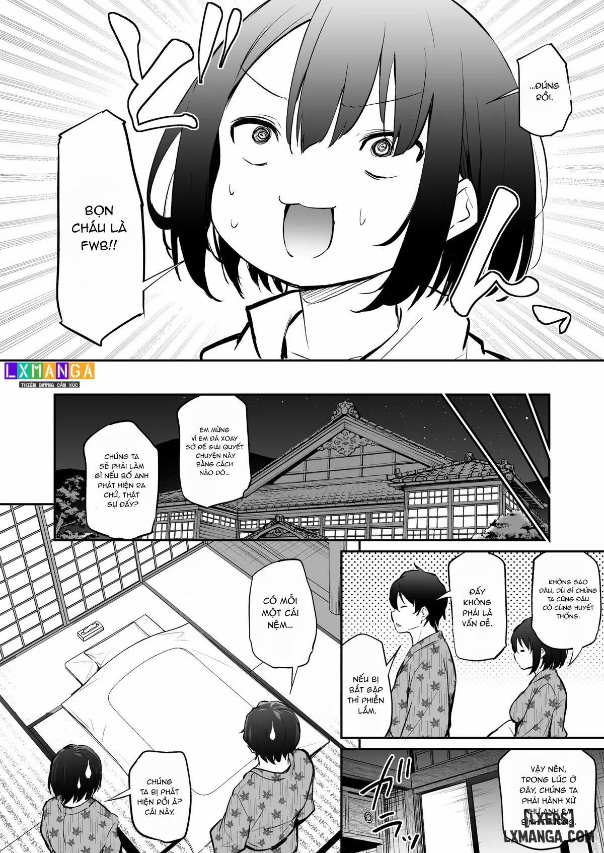 Kyorikan ga Bug-tteru Futari 2 Oneshot. trang 3