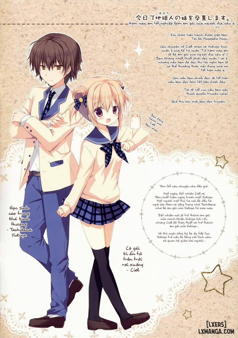 Kyou de Chikyuujin no Imouto o Sotsugyou Shimasu Oneshot trang 1