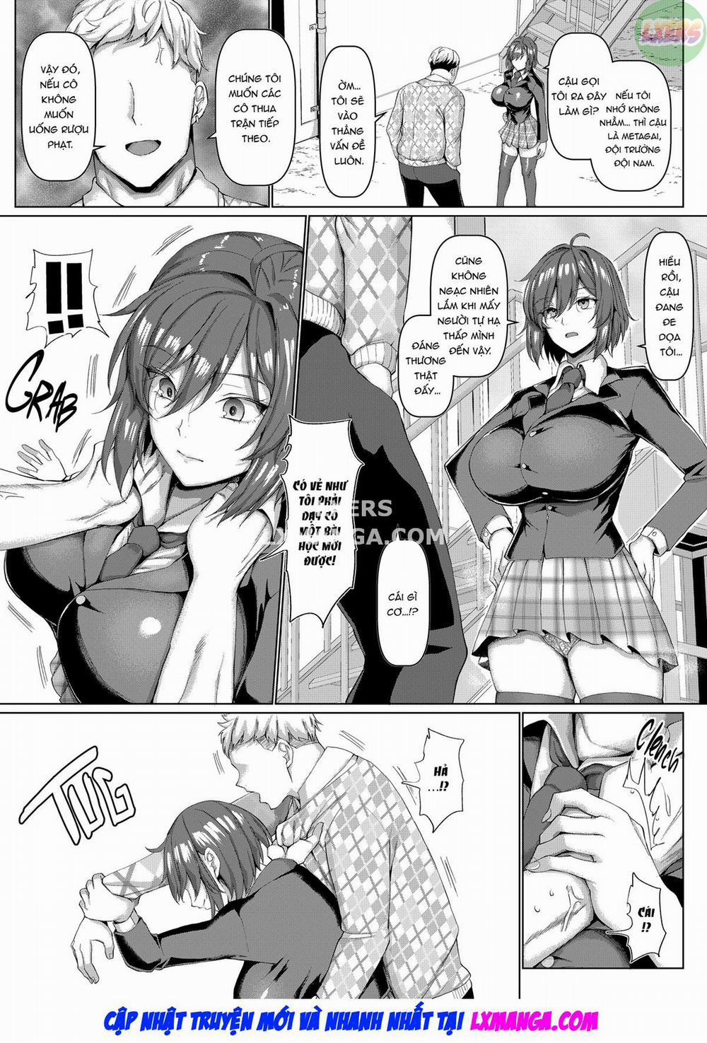 Kyouei Joshi to Nikushoku Danshi no Waisetsu na Mitsuyaku Oneshot trang 5