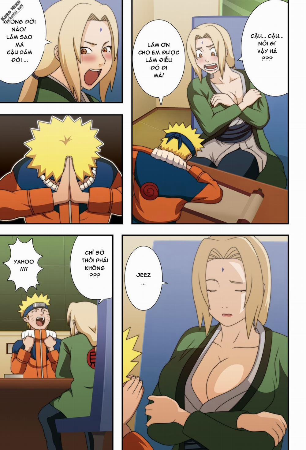 Kyounyuu No Ninja Chichikage (Naruto) Oneshot trang 4