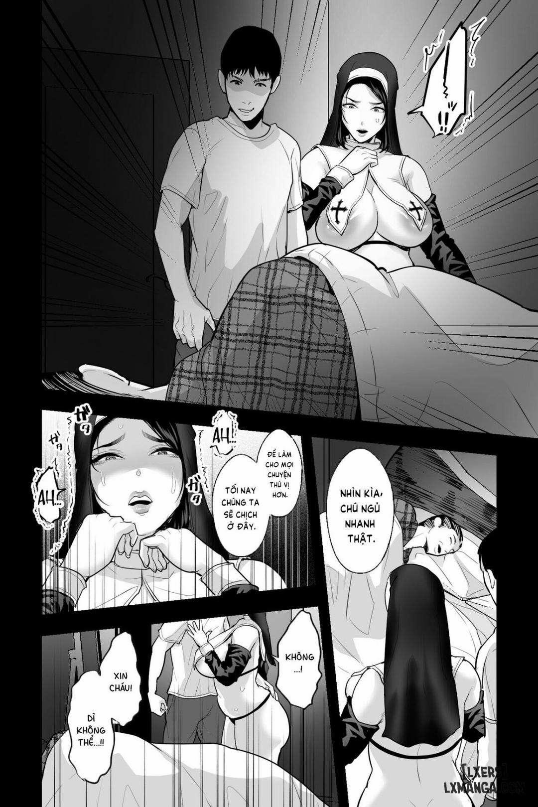 Kyoushi no Oba wa Himitsu Bakunyuu Ero CosLayer 1 trang 21