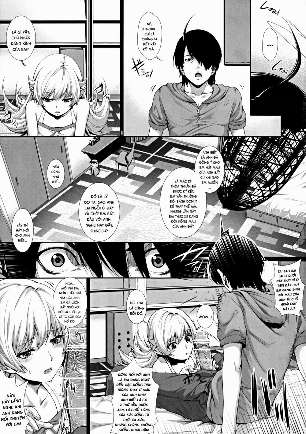 Kyuuketsuki no Kyuuketsu Koui (Bakemonogatari) Chương Oneshot Trang 5