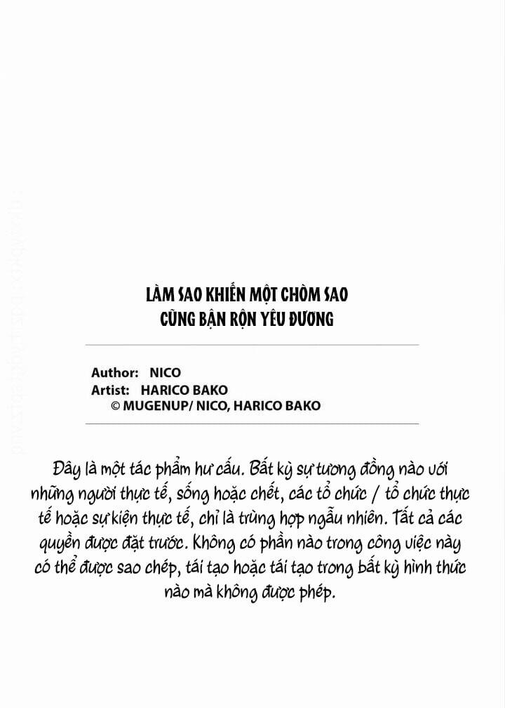 Làm Sao Để Khiến Một Chòm Sao Dễ Thương Cũng Bận Rộn Với Tình Yêu 2 trang 34
