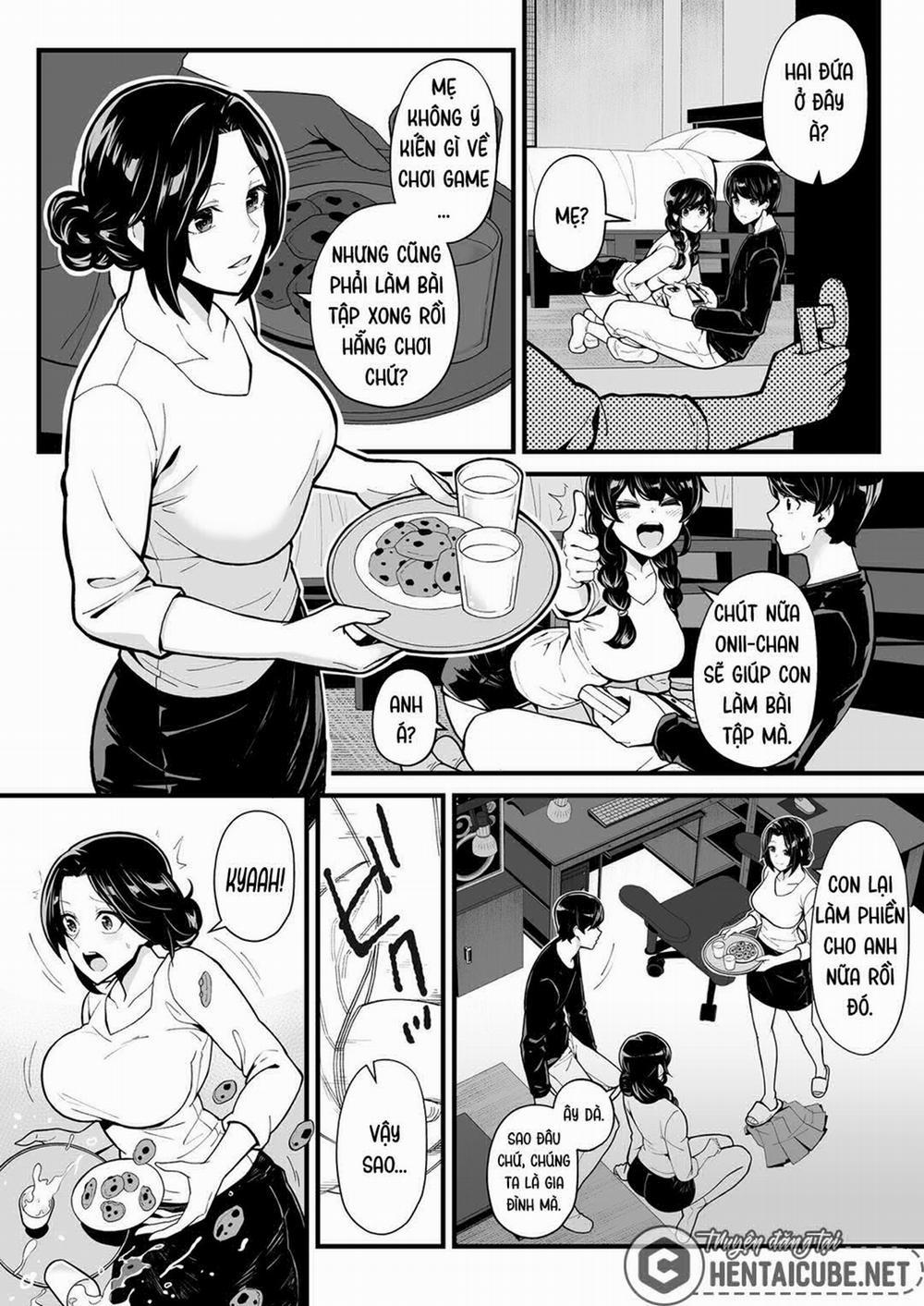 Làm tình với dì và chơi game với em gái 1 trang 9