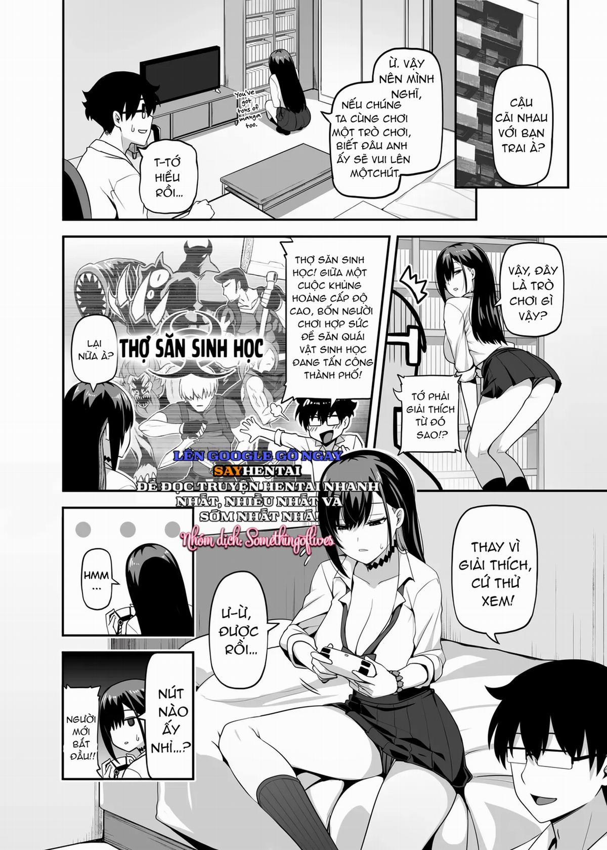 Lần đó một cô bạn cùng lớp đến và chúng tôi cùng nhau chơi trò chơi săn bắn 1 trang 4