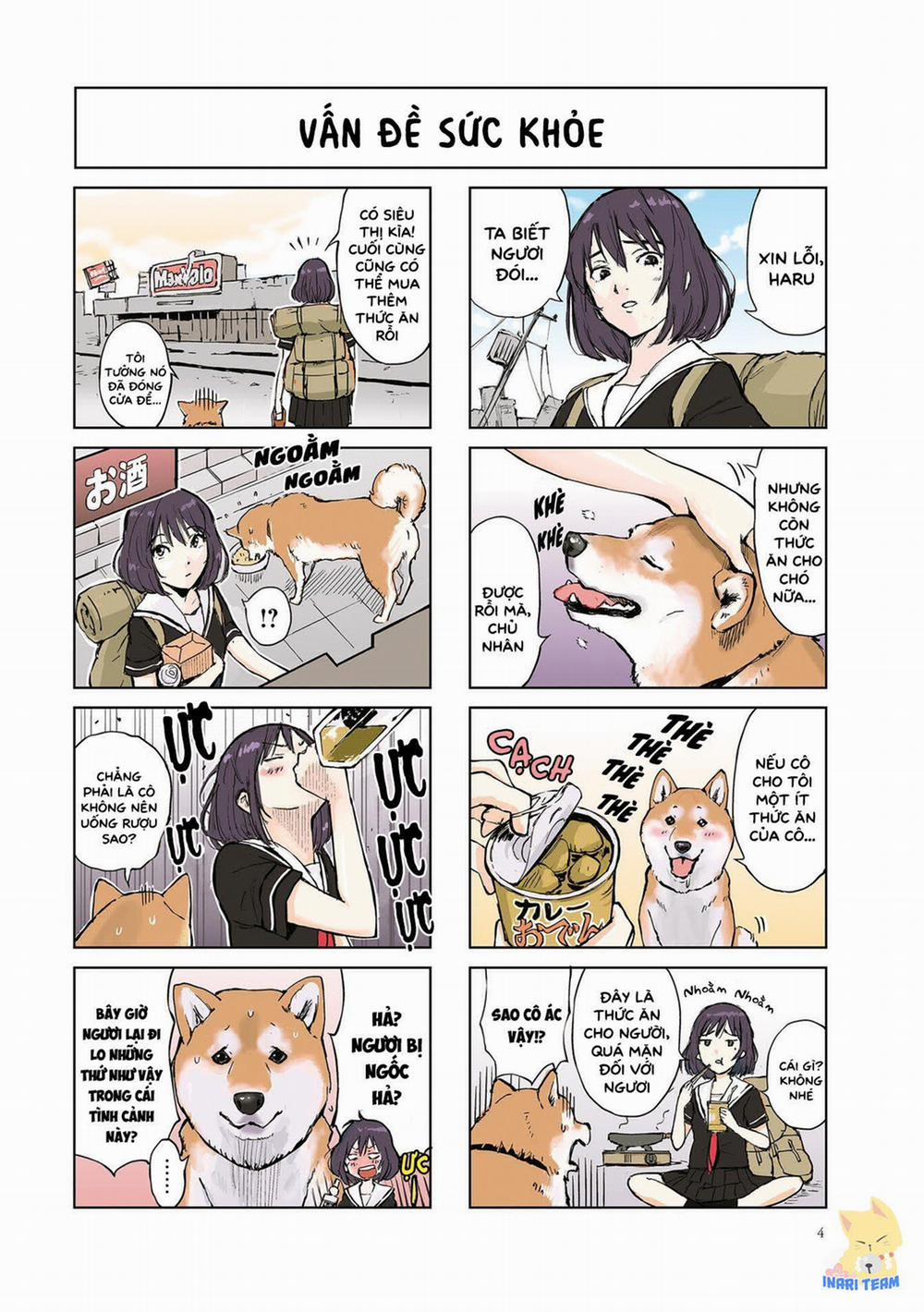 Lang Thang Miền Tận Thế Với Chú Chó Shiba Của Tôi 1 trang 2