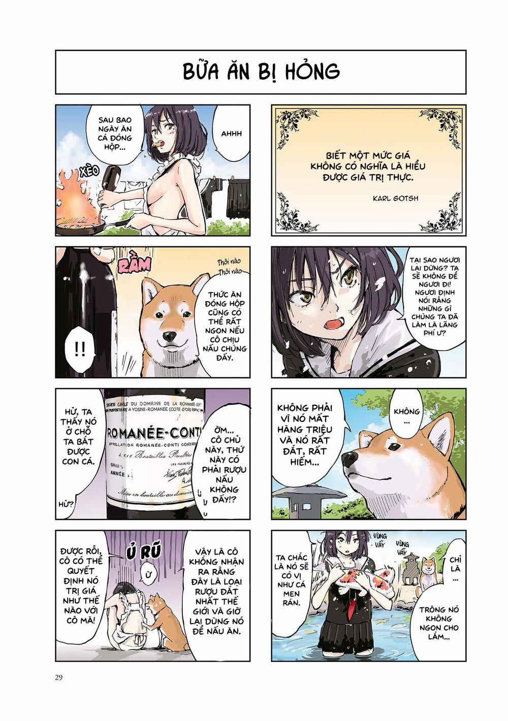 Lang Thang Miền Tận Thế Với Chú Chó Shiba Của Tôi 4 trang 4
