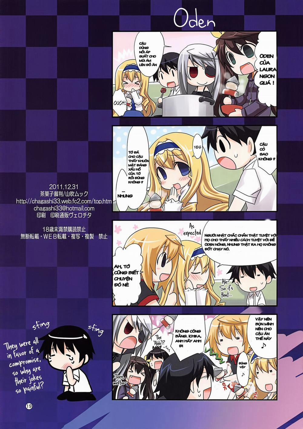 Laura Taichou To Dekiru Kana? (Infinite Stratos) Chương Oneshot Trang 19