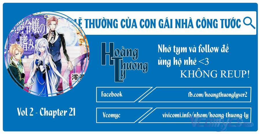 Lẽ Thường Của Con Gái Nhà Công Tước Chương 21 Trang 1