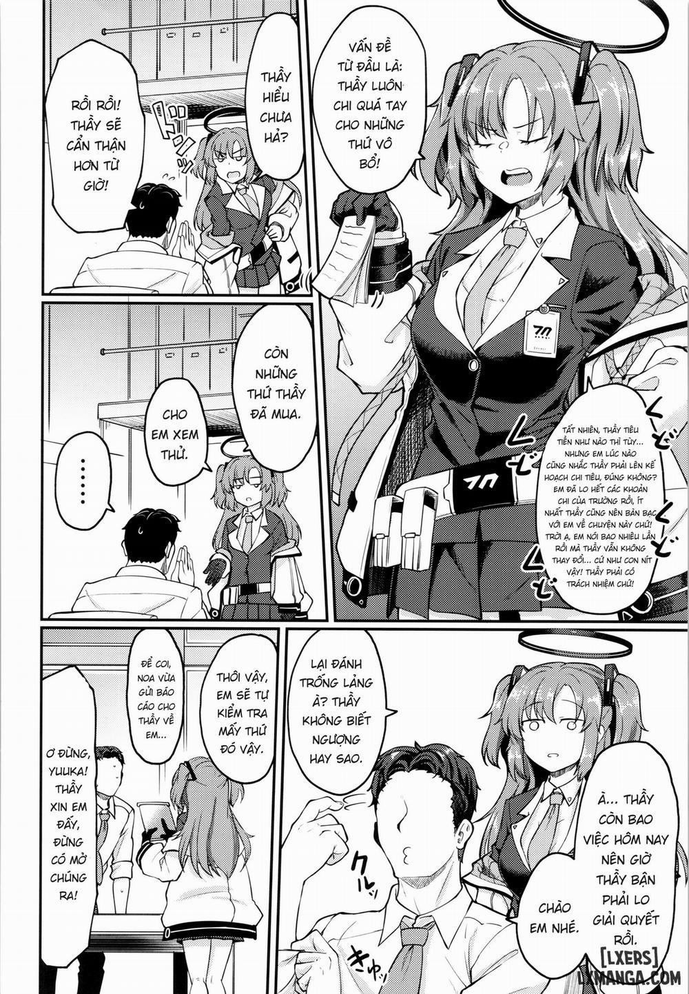 Lỗ đít "xanh" của Yuuka! Đít Yuuka ngon vl mấy con gà biết gì! trang 3