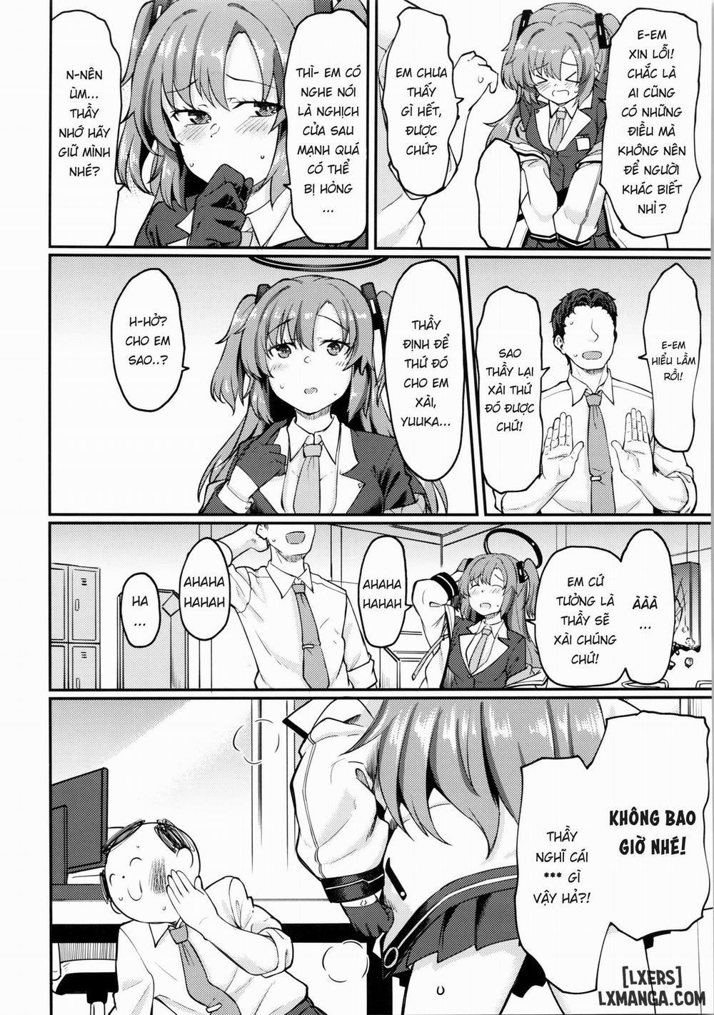 Lỗ đít "xanh" của Yuuka! Đít Yuuka ngon vl mấy con gà biết gì! trang 5