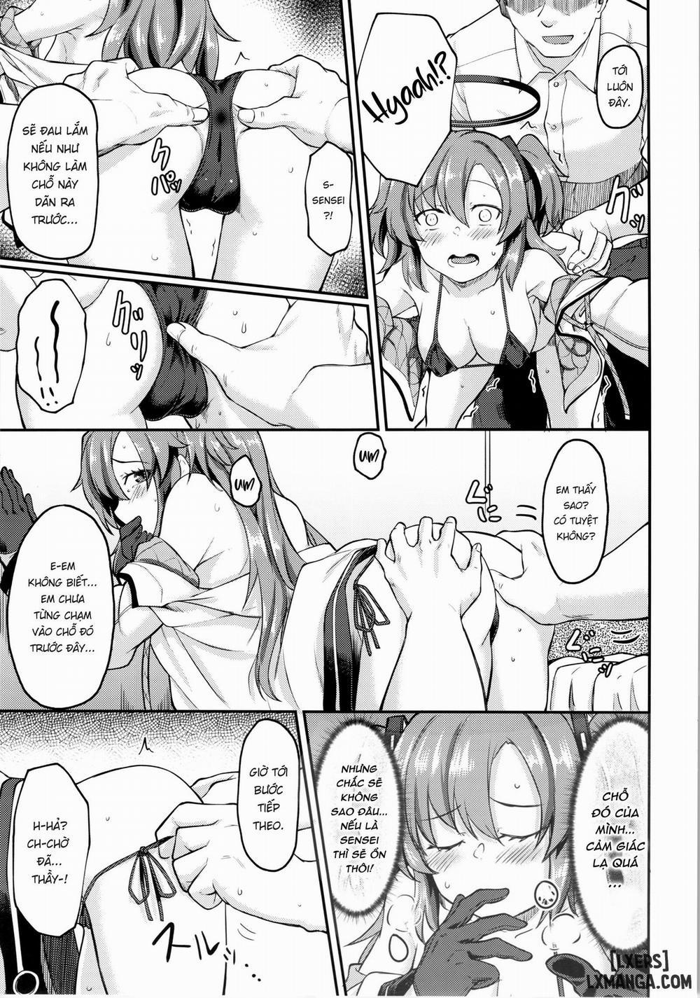 Lỗ đít "xanh" của Yuuka! Đít Yuuka ngon vl mấy con gà biết gì! trang 8