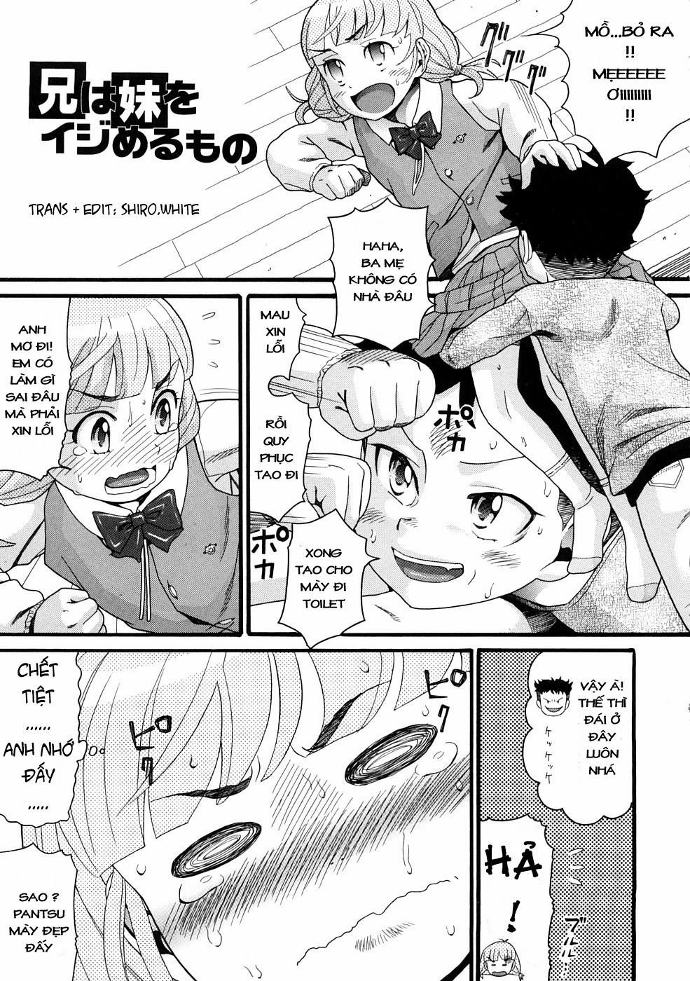 [Loli] Anh trai là sinh vật chuyên bắt nạt em gái 1 trang 2
