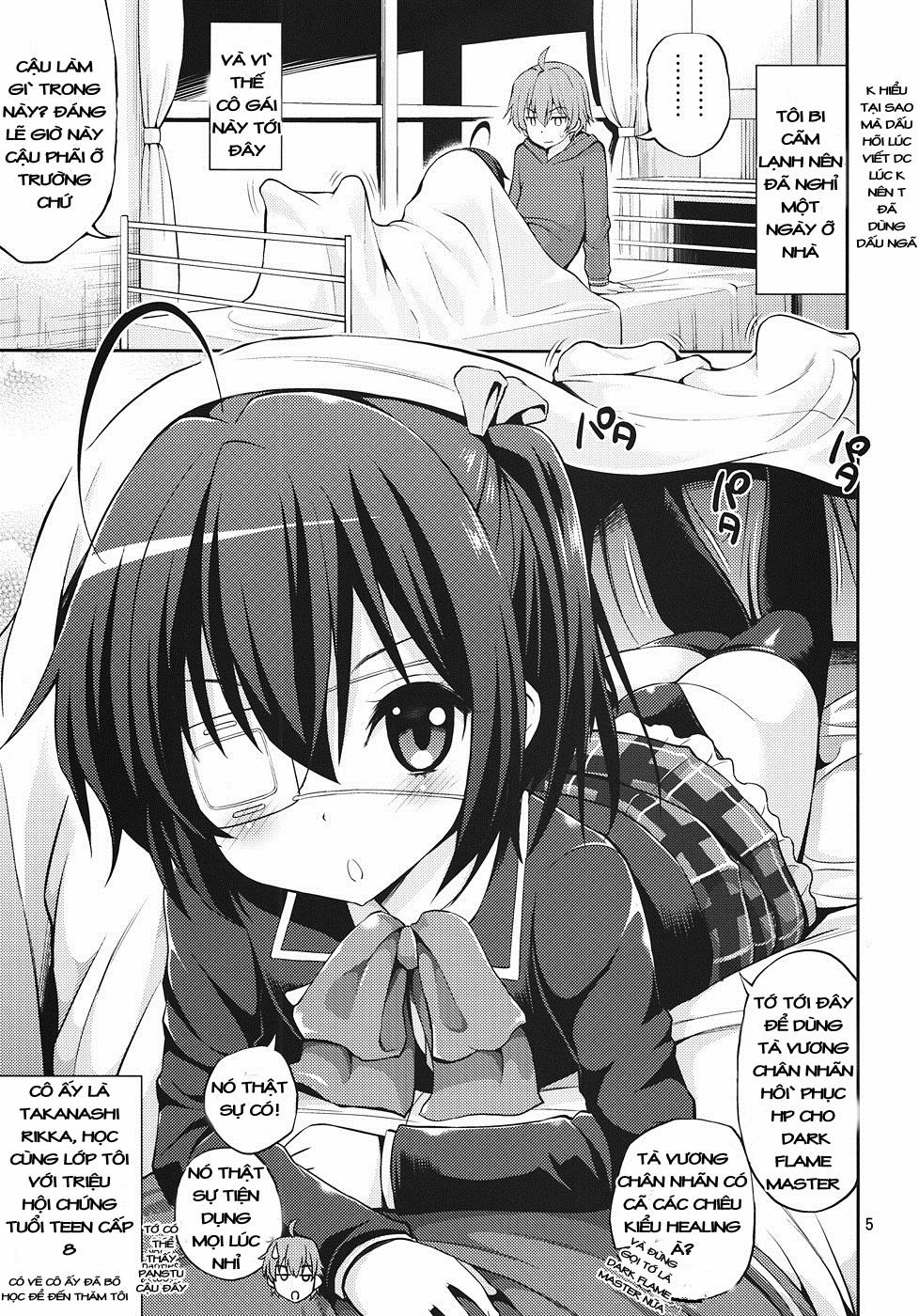 [Loli] Chuunibyou Demo H ga Shitai! (Chuunibyou Demo Koi ga Shitai!) Chương Oneshot Trang 6