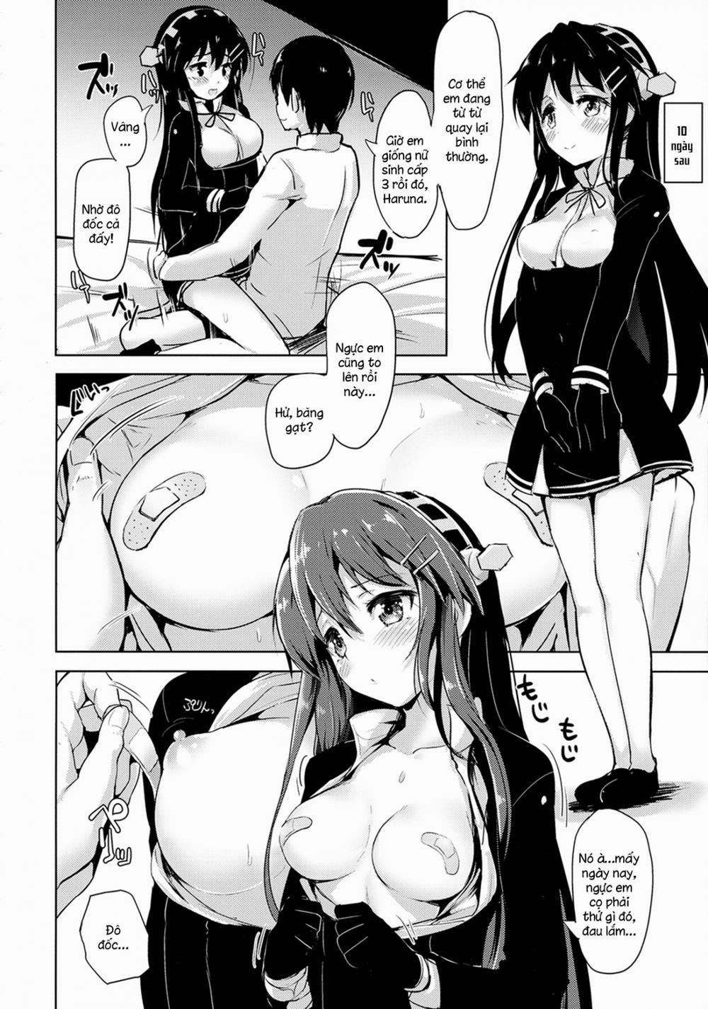 Loli Haruna Ga Teitoku No Seieki De Moto Ni Modoru Hon (KanColle) Chương Oneshot Trang 13