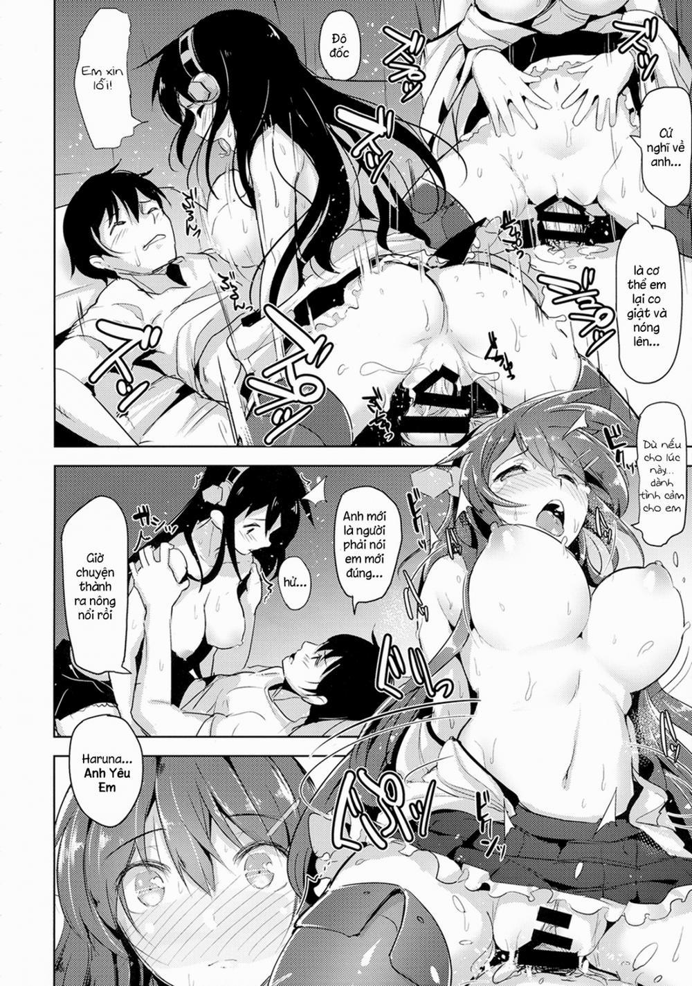 Loli Haruna Ga Teitoku No Seieki De Moto Ni Modoru Hon (KanColle) Chương Oneshot Trang 19