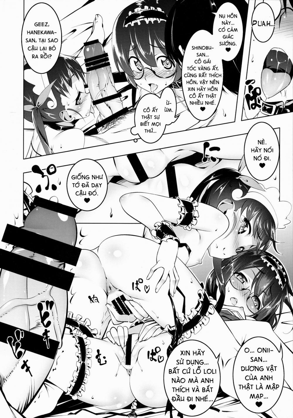 Loli Quartet (Bakemonogatari) Chương Oneshot Trang 14