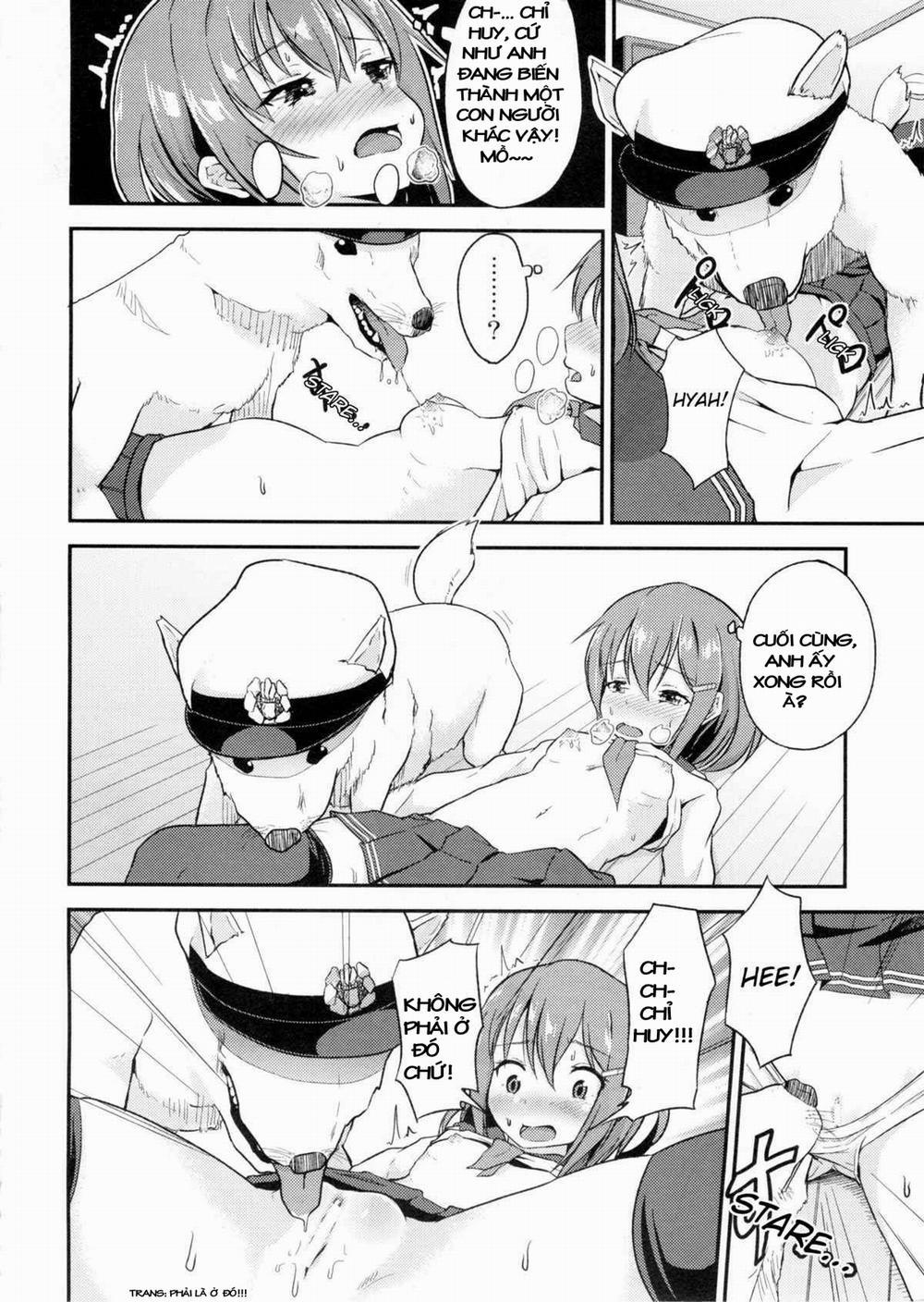 [LOLI] Shireikan Ga Wanko Ni Nacchatta!! (Kantai Collection) Chương Oneshot Trang 6