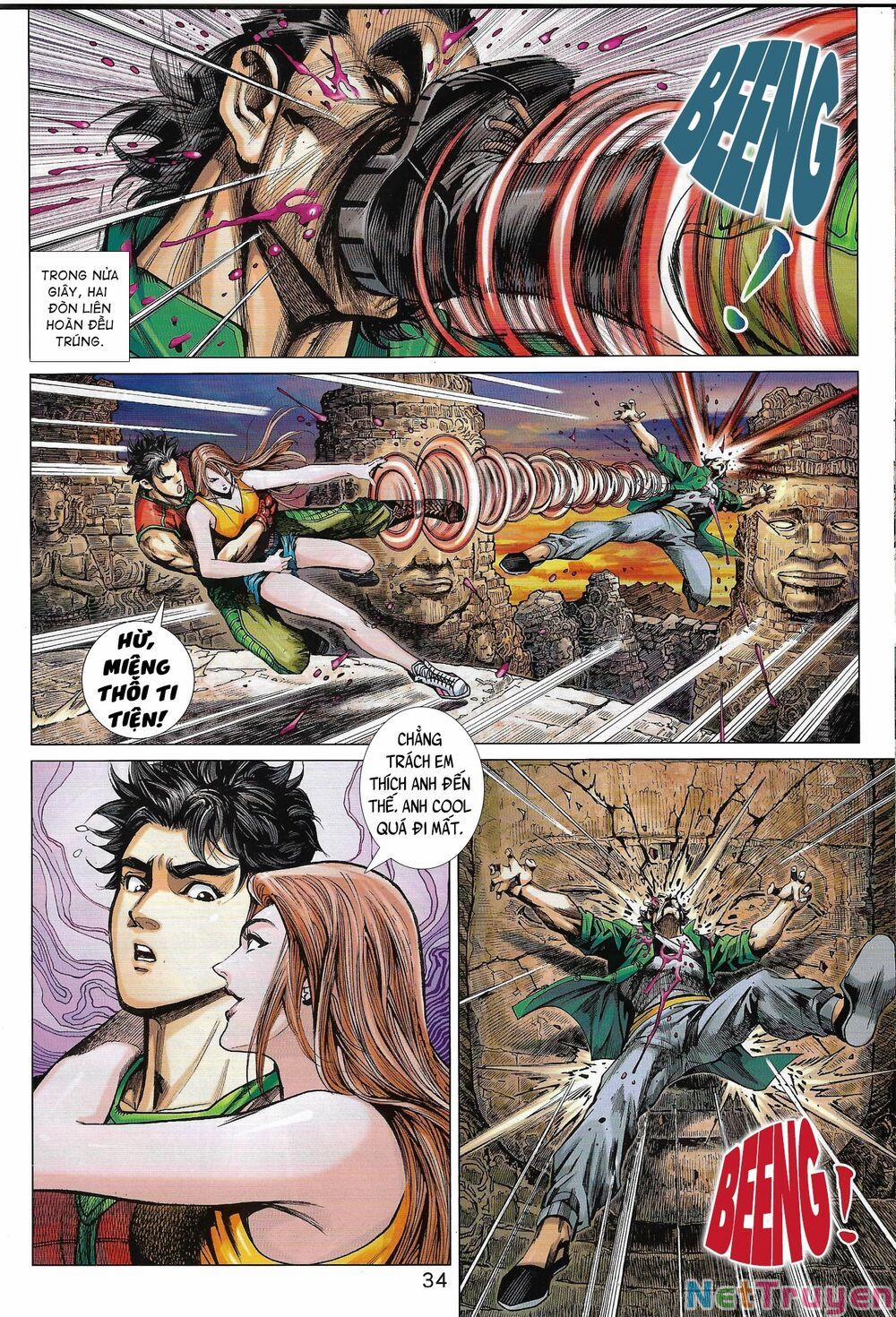 Long Hổ 5 Thế 3 Thế Cừu 4 trang 13