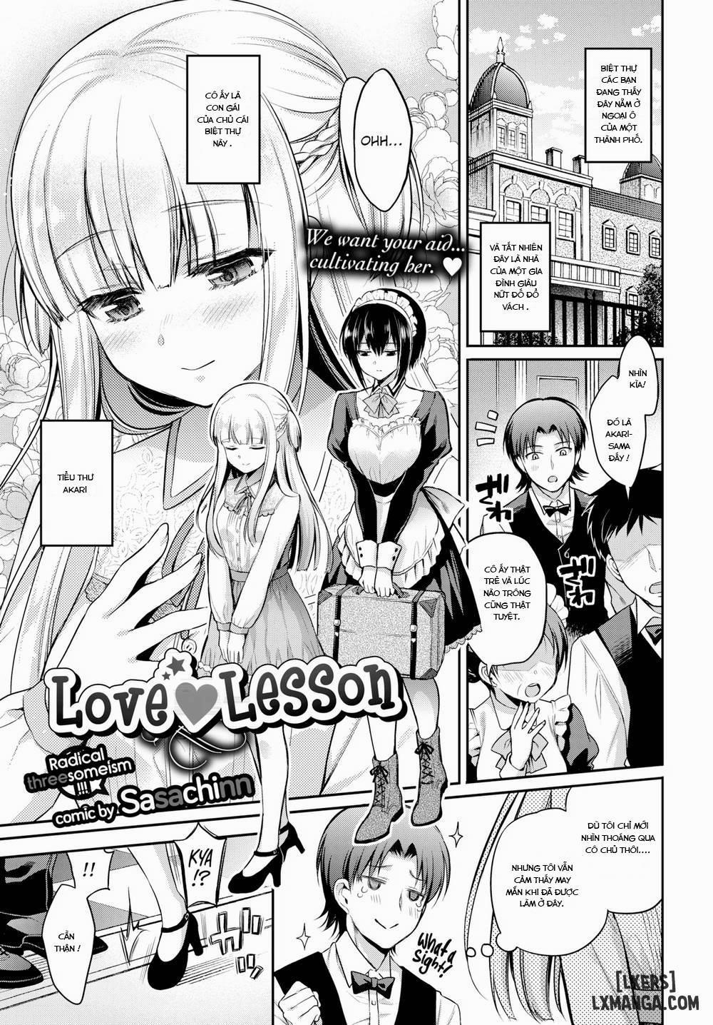 Love Lesson Oneshot trang 0