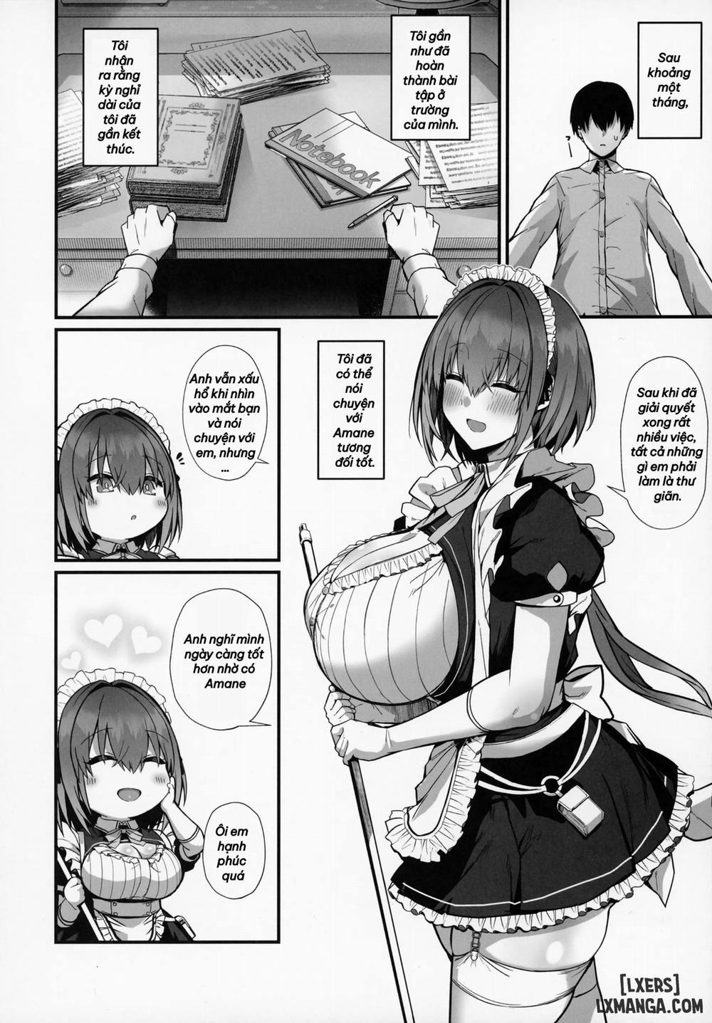 Love Maid - Yasashikute Amaama Na Kyonyuu Ero Maid-San To SEX Shimakuru Ohanashi Chương 2 Trang 12