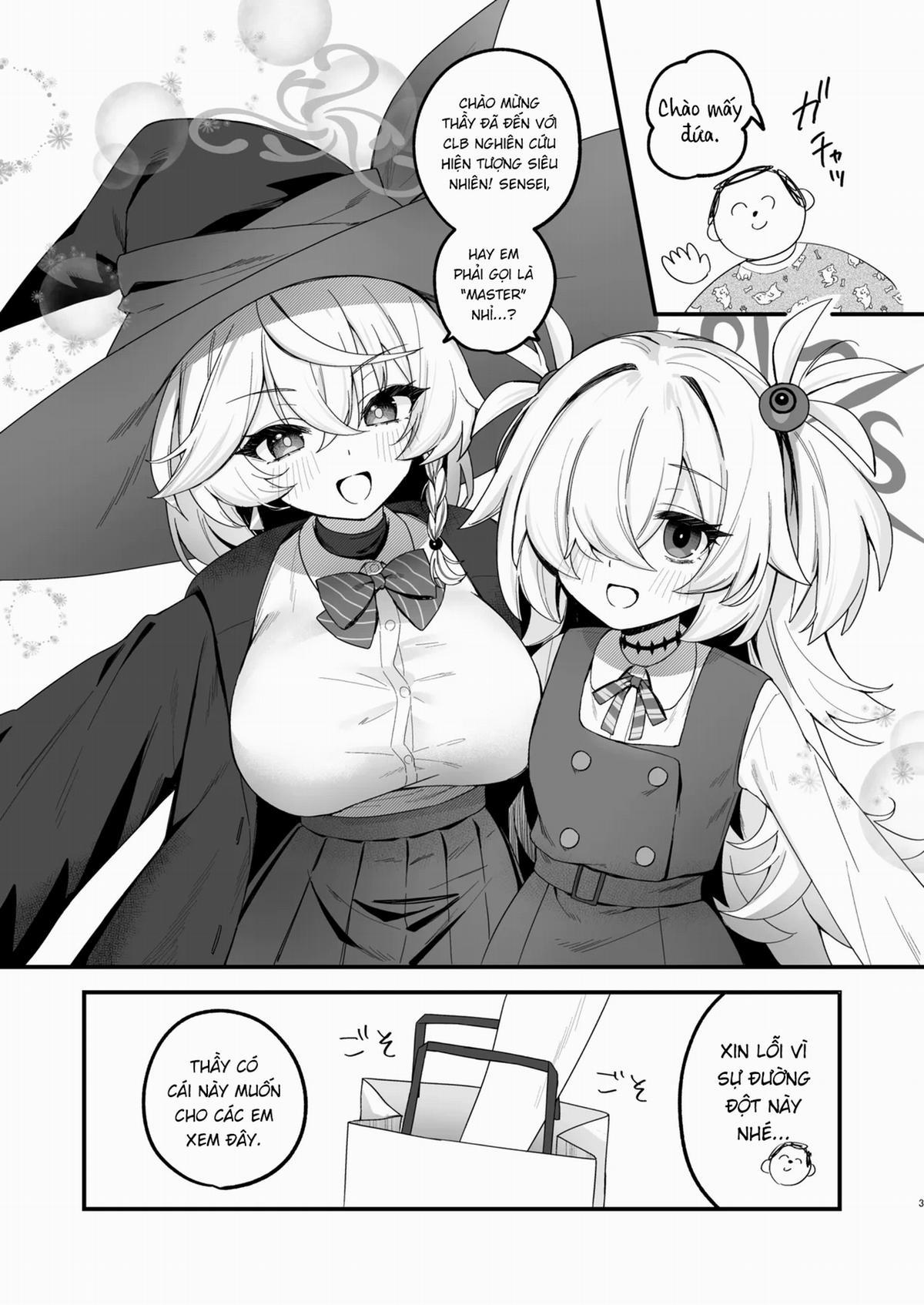 Lucky Occult ~Sensei Và Thứ Bột Ma Thuật~ OneShot trang 2