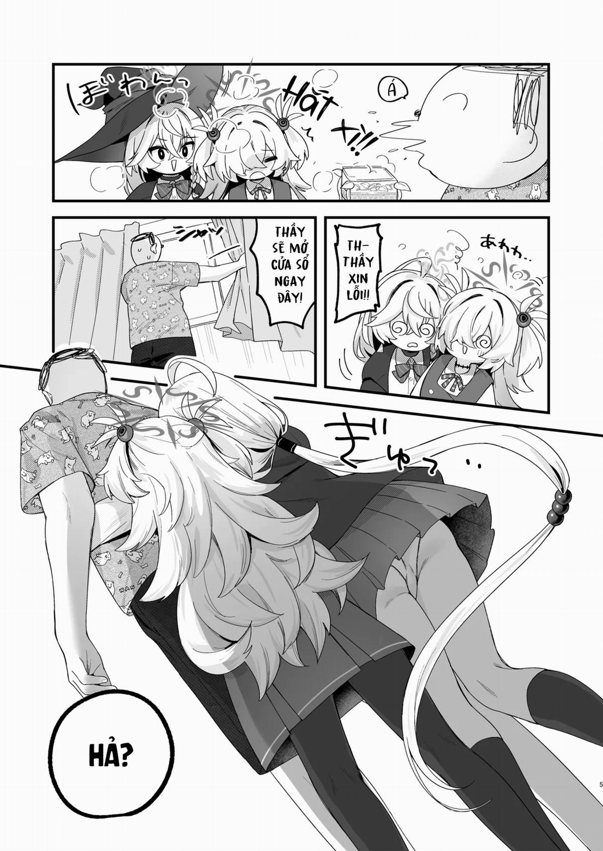 Lucky Occult ~Sensei Và Thứ Bột Ma Thuật~ OneShot trang 4