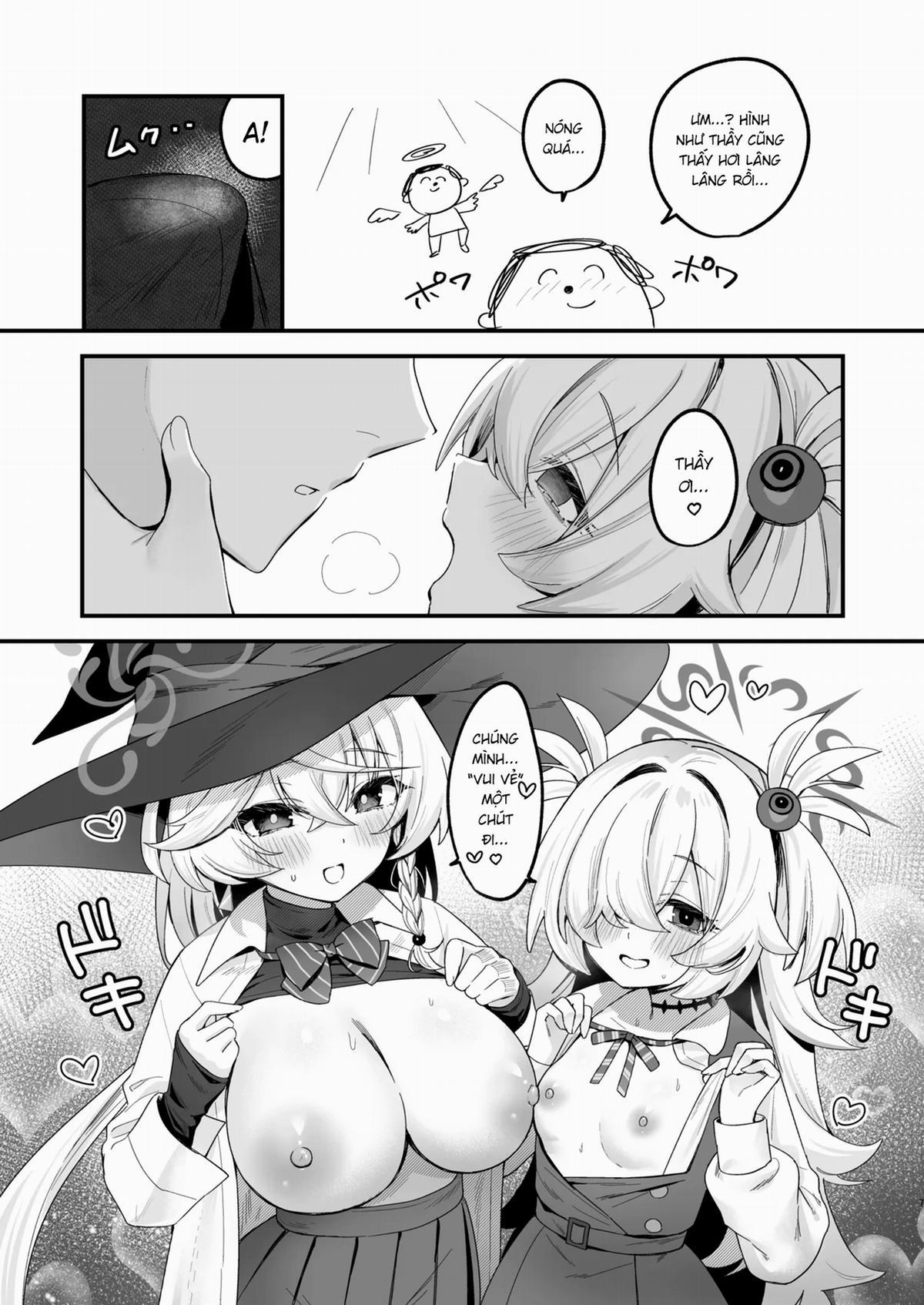 Lucky Occult ~Sensei Và Thứ Bột Ma Thuật~ OneShot trang 6
