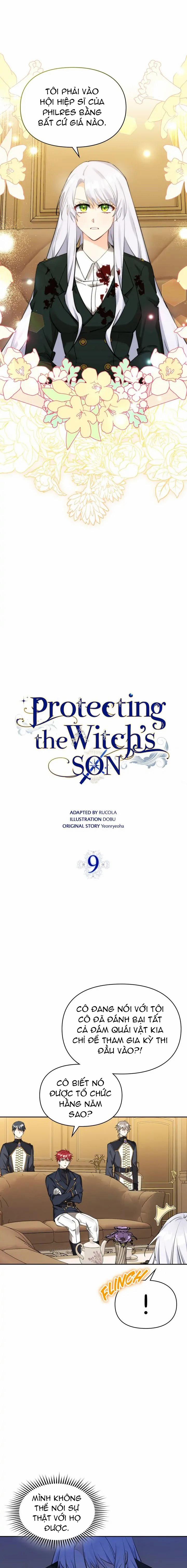 Lý Do Bảo Vệ Con Trai Của Phù Thủy 9.1 trang 1