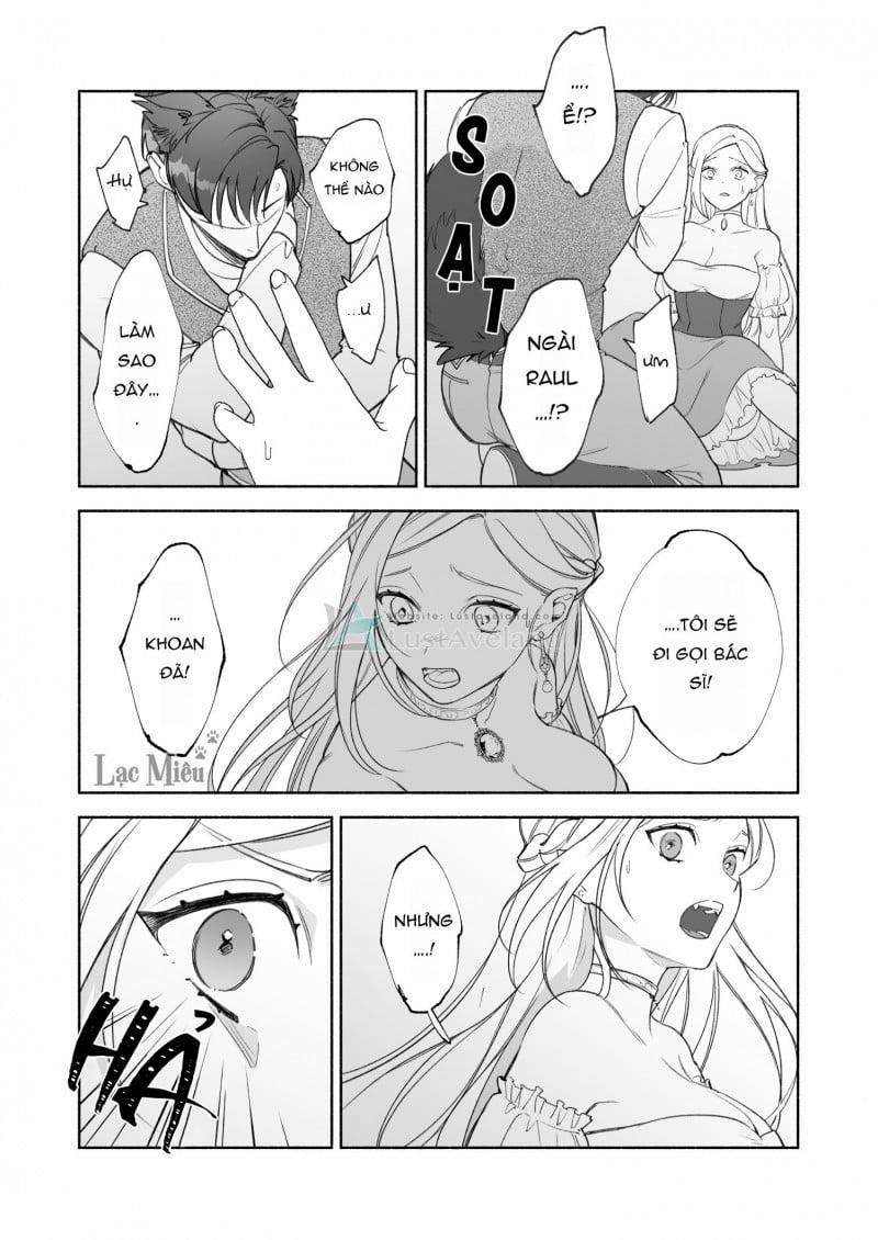 Ma Cà Rồng Non Nớt Muốn Hút Máu Kỵ Sĩ Sói 1 trang 15