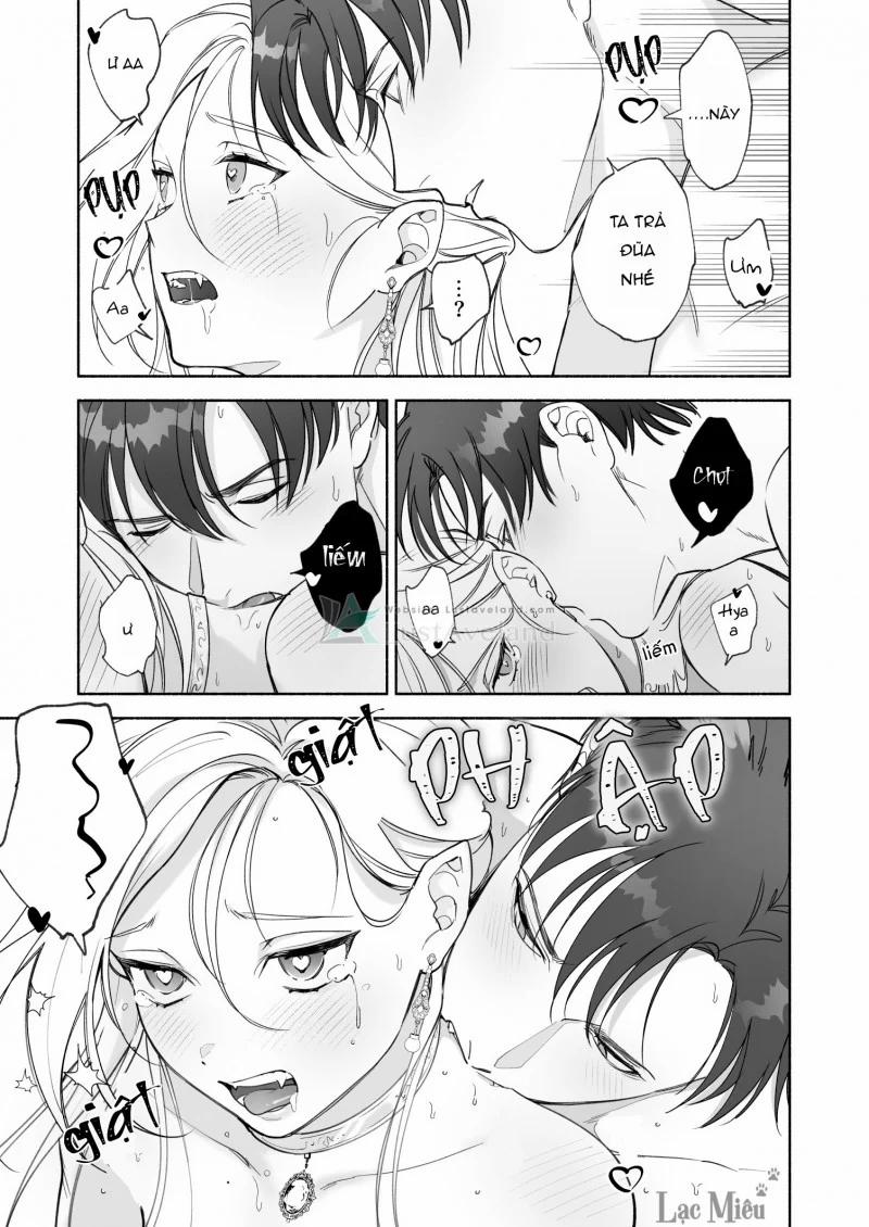 Ma Cà Rồng Non Nớt Muốn Hút Máu Kỵ Sĩ Sói 2 trang 12