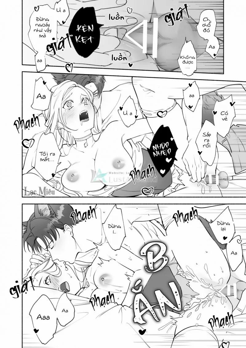 Ma Cà Rồng Non Nớt Muốn Hút Máu Kỵ Sĩ Sói 2 trang 15